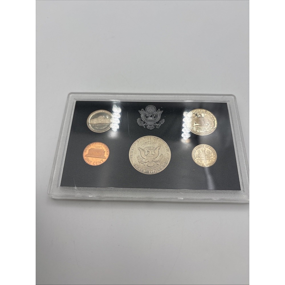 1983 US Mint Proof Set Original Box 5 Coins San Francisco S Mint